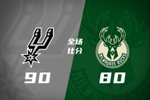 🏀夏联-马刺擒雄鹿 RJ&middot;戴维斯20分 李贤重12分3板 伯里斯26分